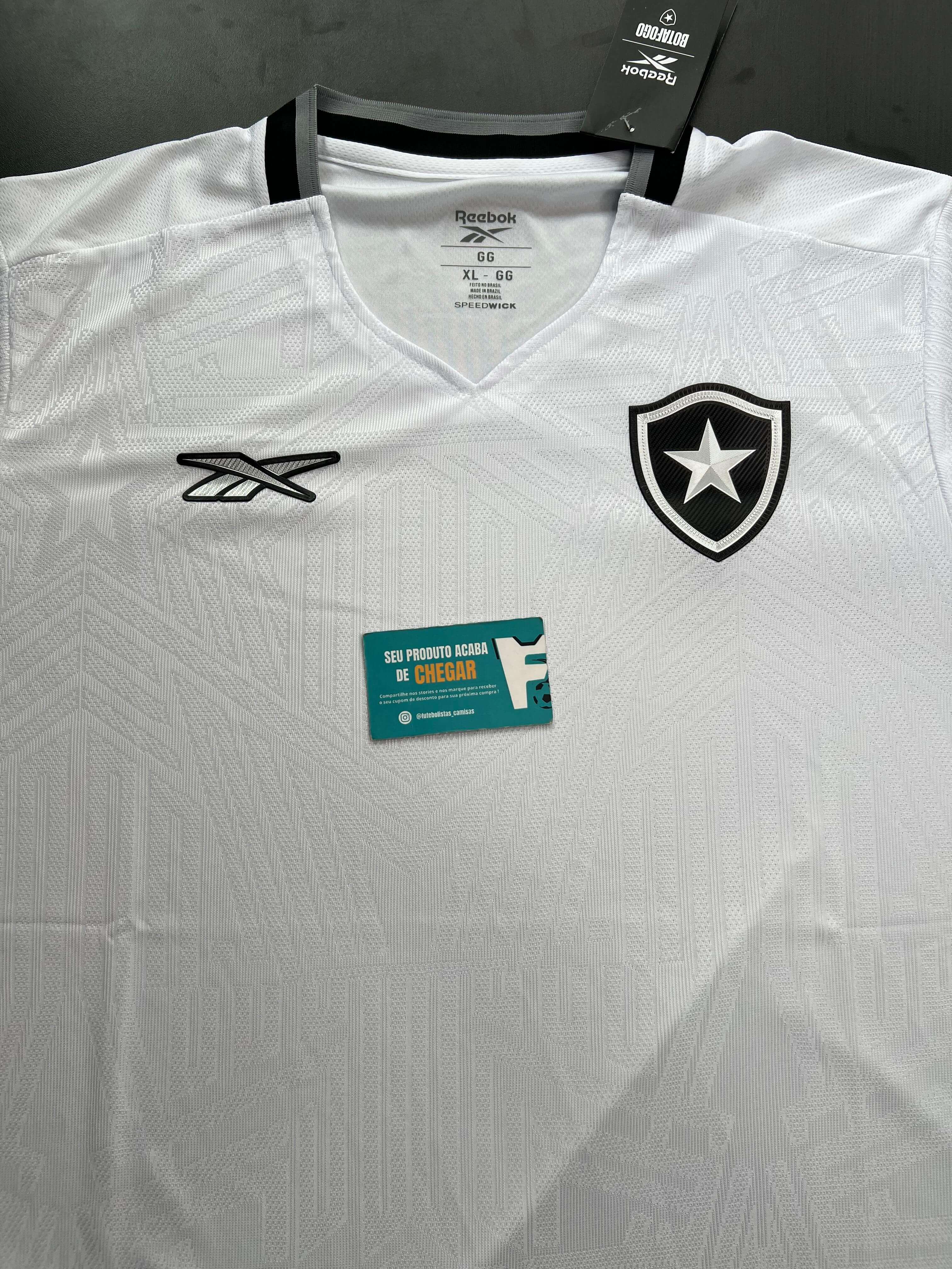 CAMISA ALMADA #23 BOTAFOGO III TERCEIRA 2024/25 TORCEDOR BRANCO LIBERTADORES