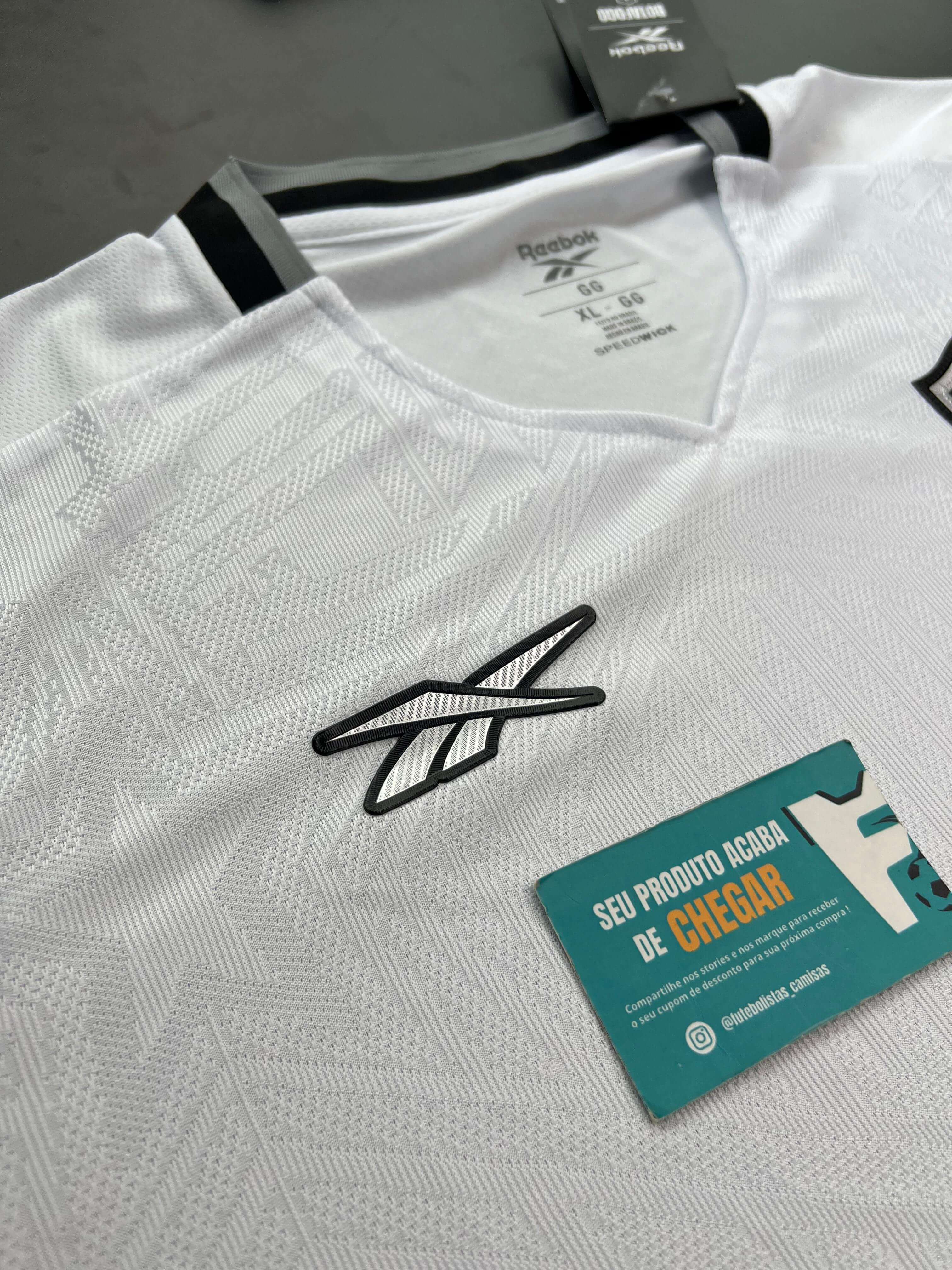 CAMISA ALMADA #23 BOTAFOGO III TERCEIRA 2024/25 TORCEDOR BRANCO LIBERTADORES