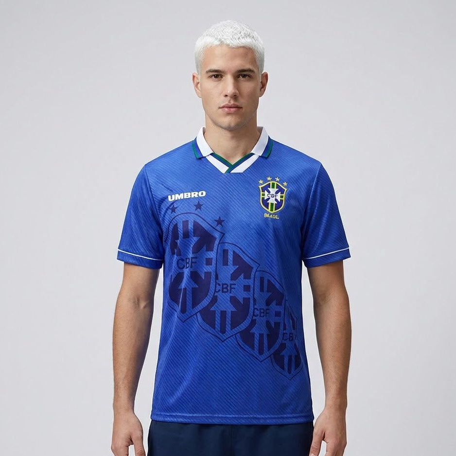 CAMISA RETRÔ BRASIL AWAY 1994/95