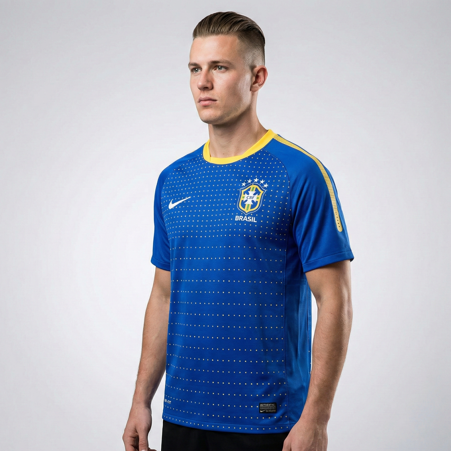 CAMISA RETRÔ BRASIL AWAY 2010