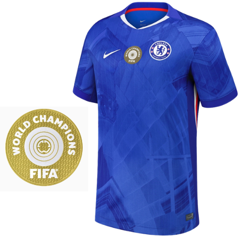 CAMISA CHELSEA I TITULAR 2025 TORCEDOR AZUL MASCULINA