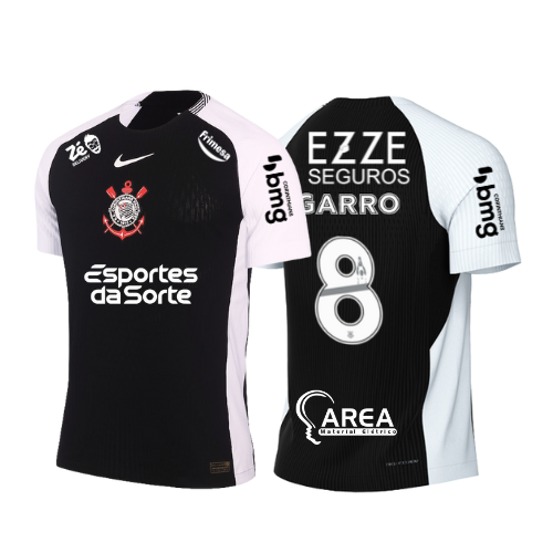 CAMISA TIMAO RESERVA 2025/26 PRETA FEMININA