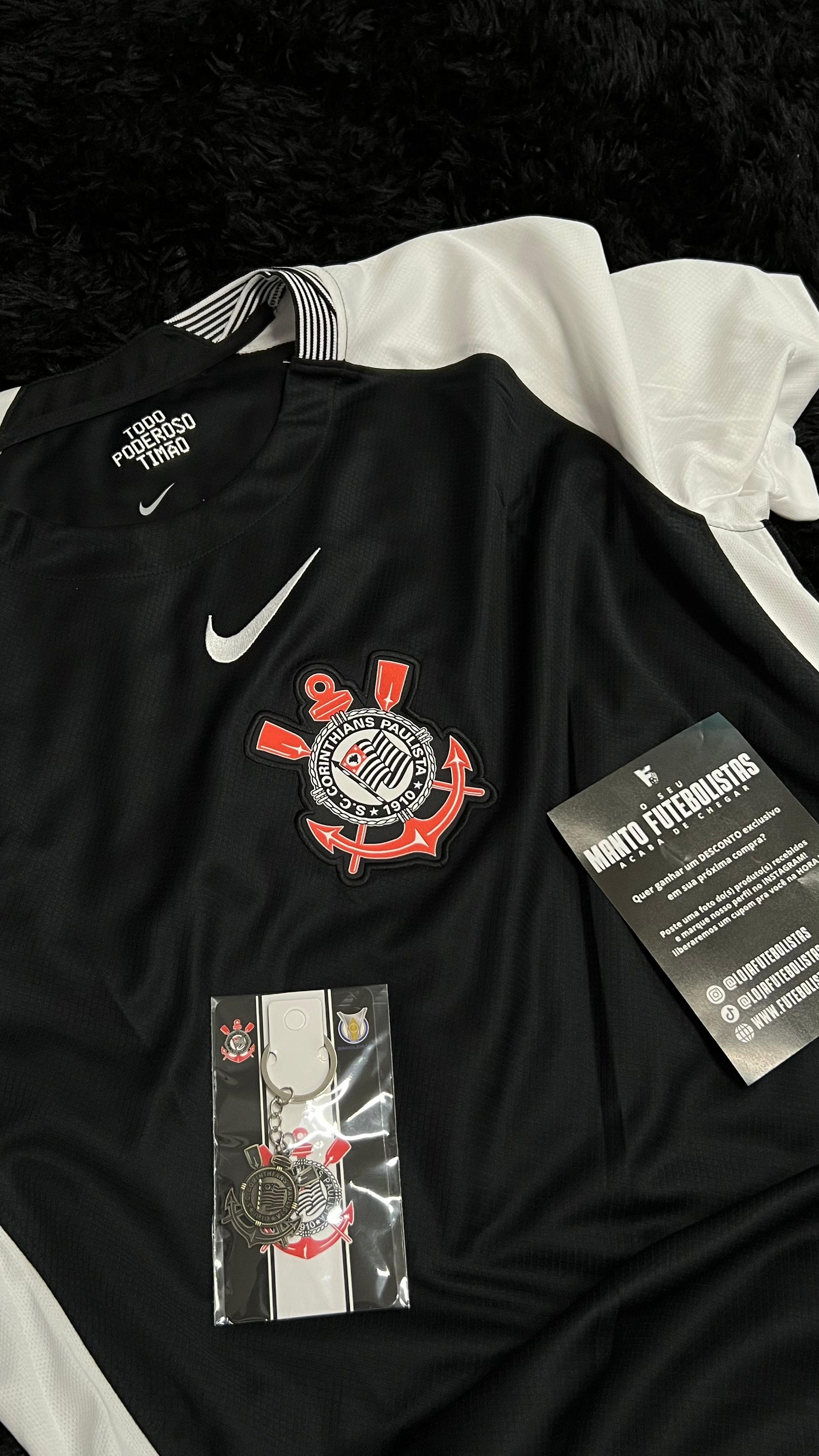 CAMISA TIMAO RESERVA 2025/26 PRETA FEMININA