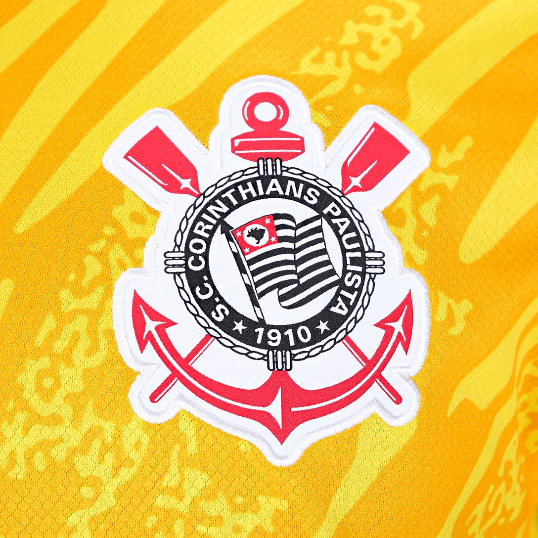 CAMISA TIMAO GOLEIRO 2024/25 TORCEDOR AMARELA