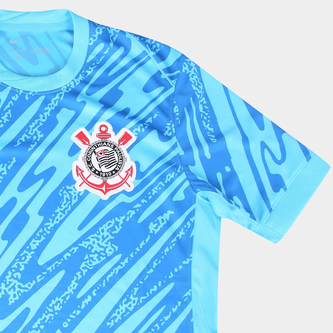 CAMISA TIMAO GOLEIRO 2024/25 TORCEDOR AZUL
