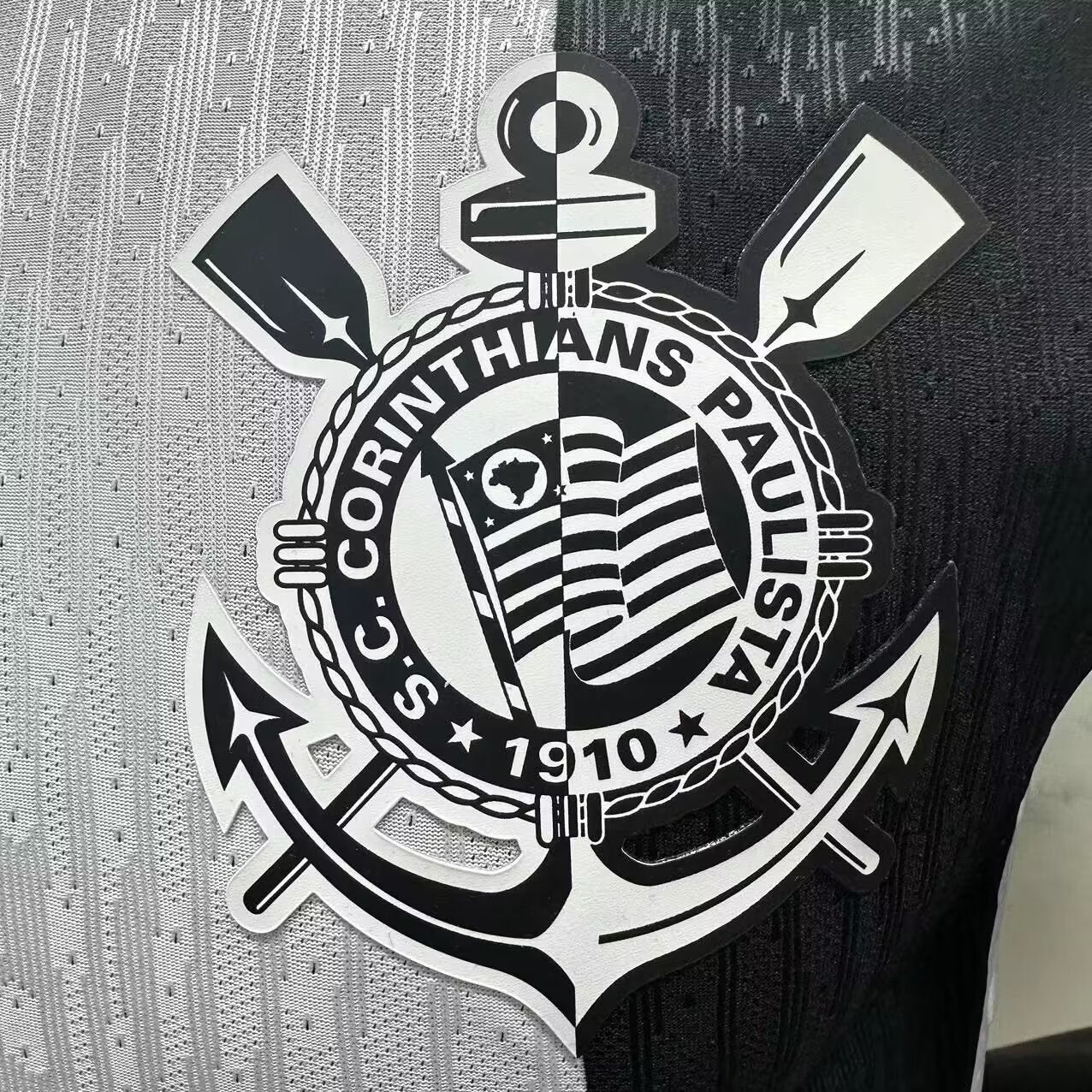 CAMISA TIMAO III THIRD 2024/25 VERSÃO JOGADOR PRETA/BRANCA