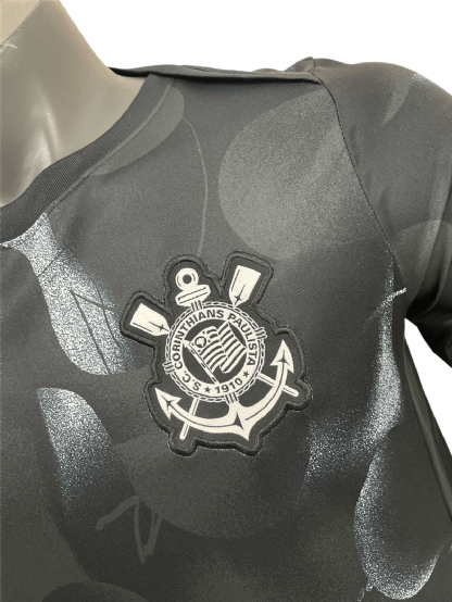 CAMISA TIMAO PRÉ JOGO 2025/26 PRETA MASCULINA
