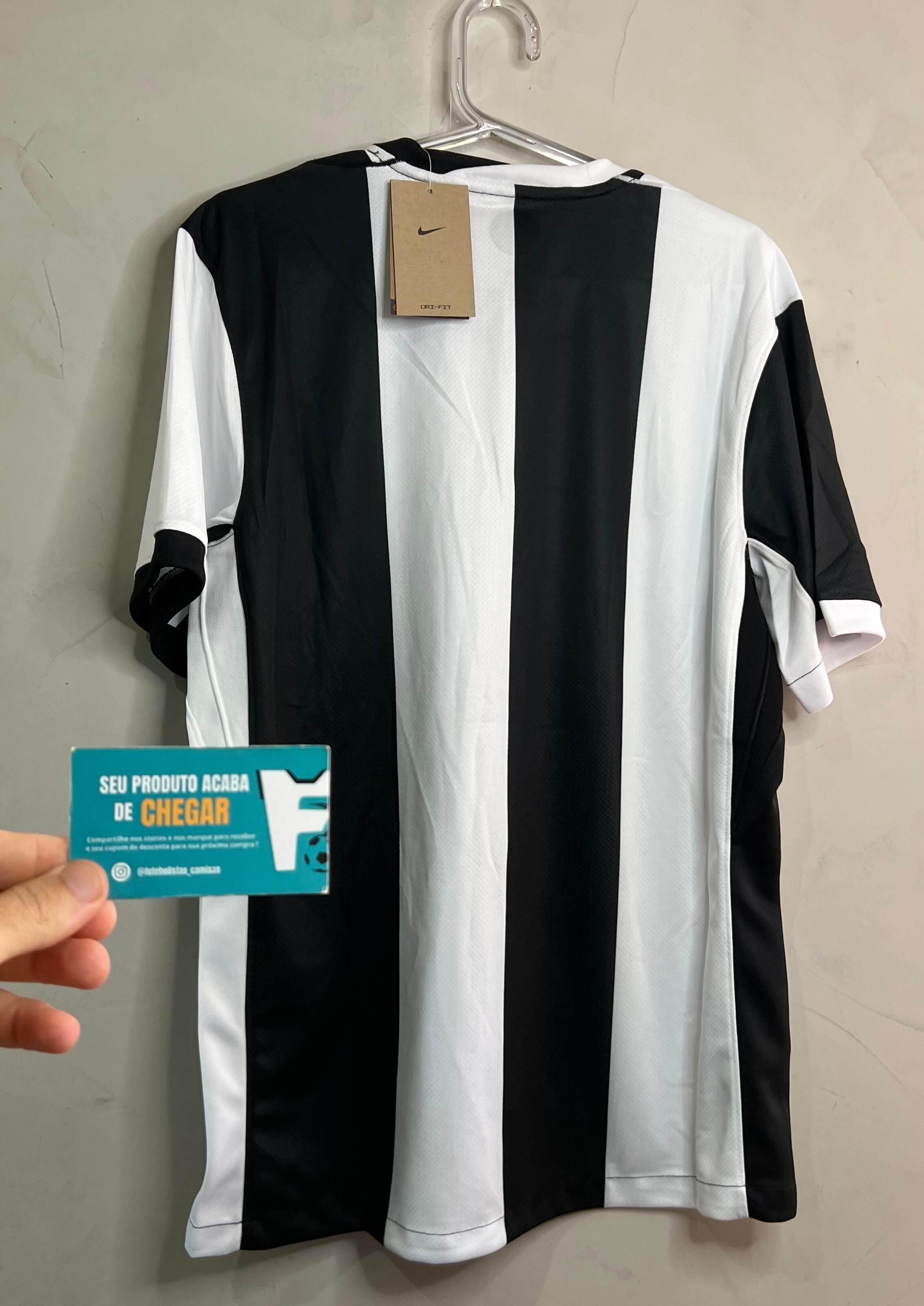 CAMISA TIMAO III THIRD 2024/25 TORCEDOR PRETA/BRANCA
