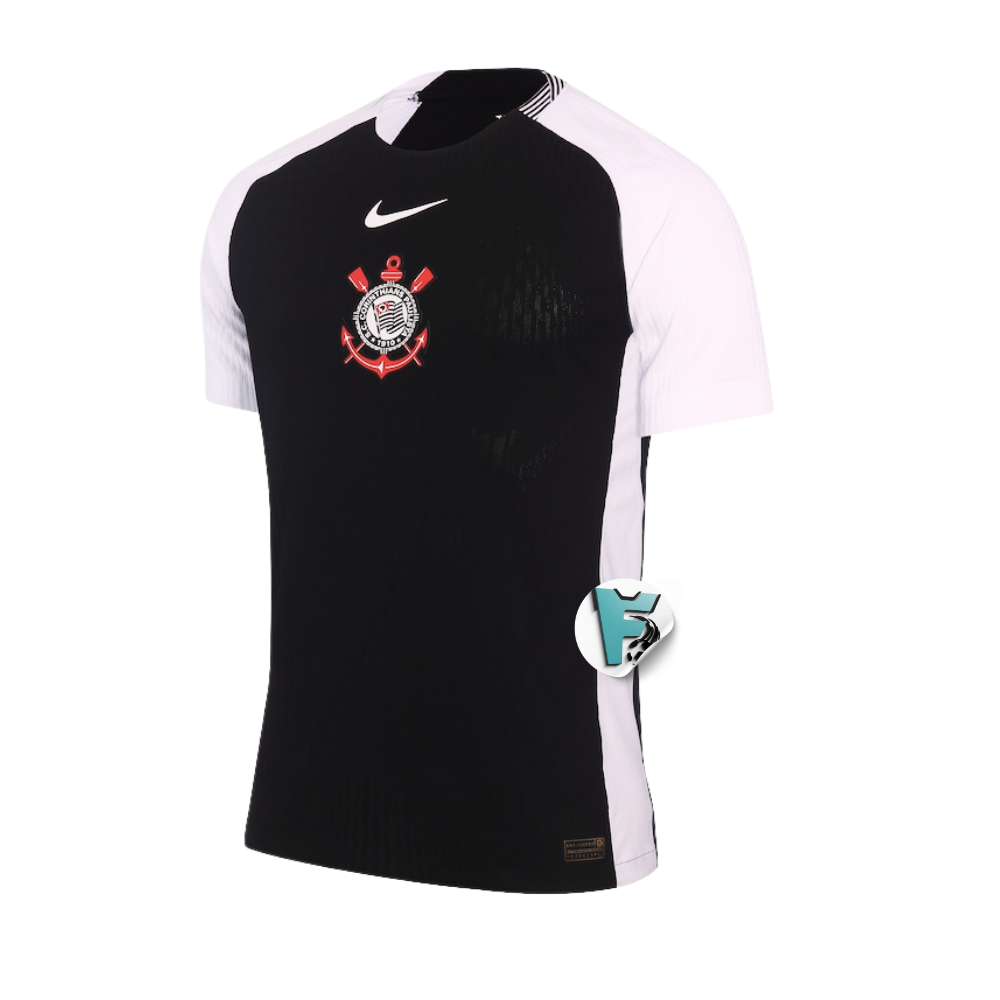 CAMISA TIMAO II RESERVA 2025/26 VERSÃO JOGADOR PRETA MASCULINA