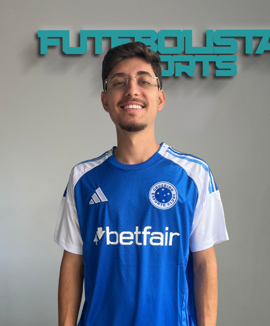 CAMISA CABULOSO TITULAR I 2025/26 TORCEDOR AZUL MASCULINA