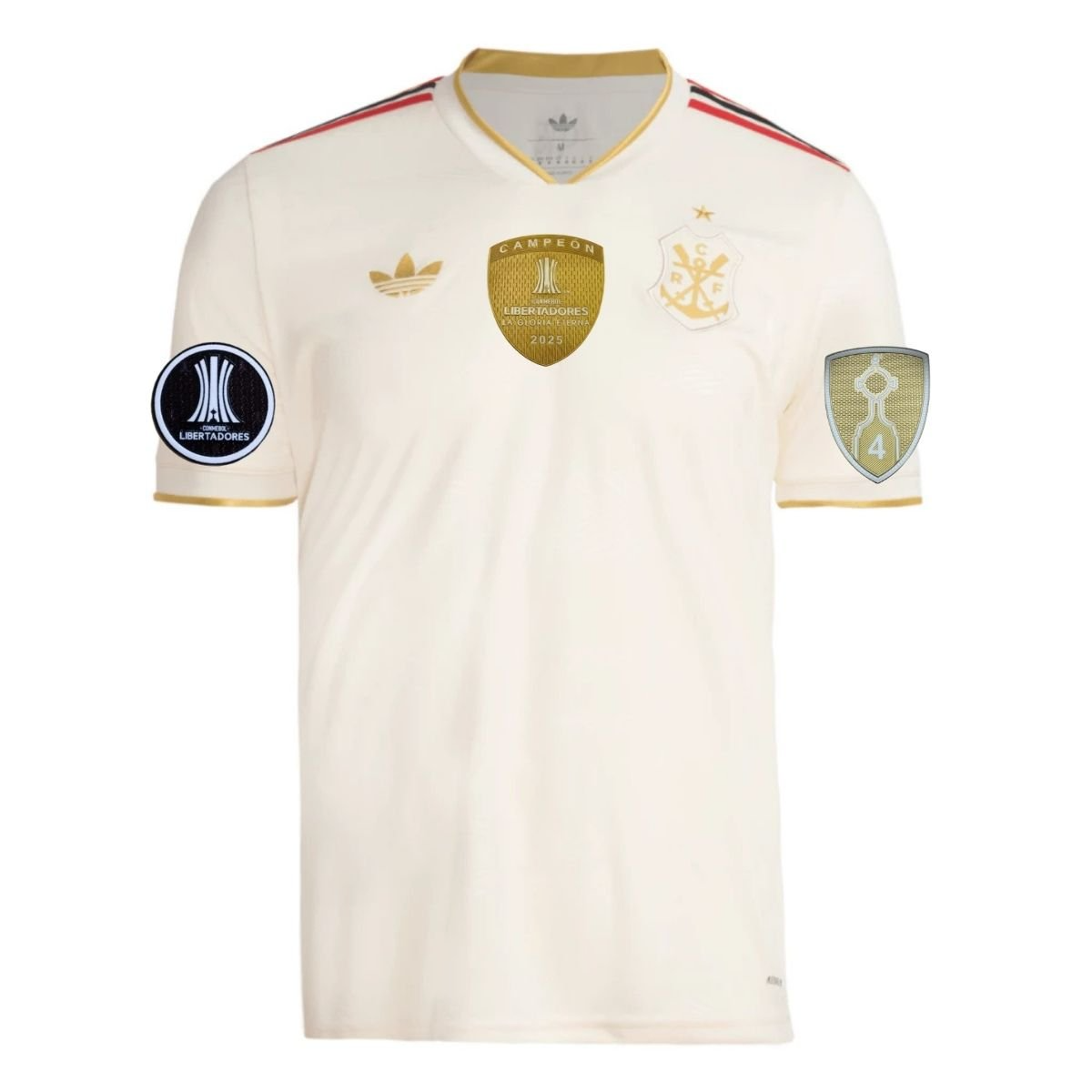 CAMISA MENGÃO THIRD EDIÇÃO TETRACAMPEÃO + PATCHS LIBERTADORES