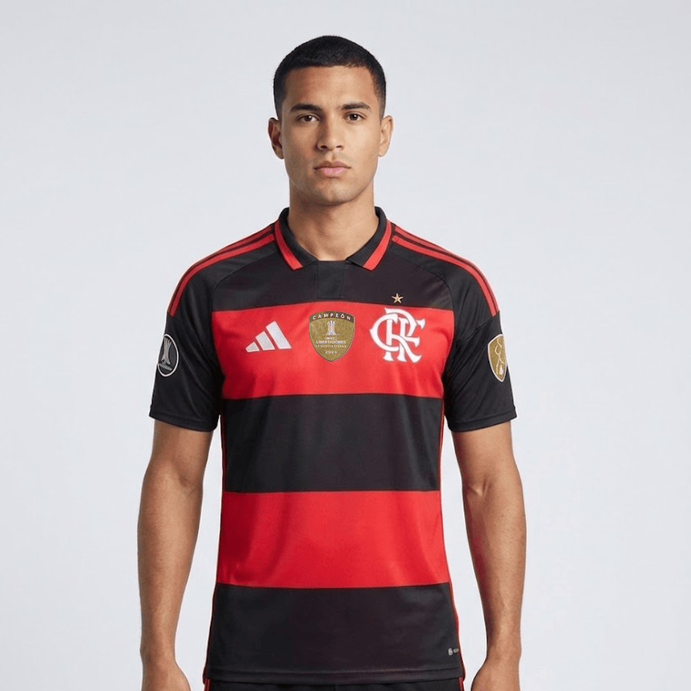 CAMISA MENGÃO 2026/27 TITULAR MASCULINA TORCEDOR LIBERTADORES