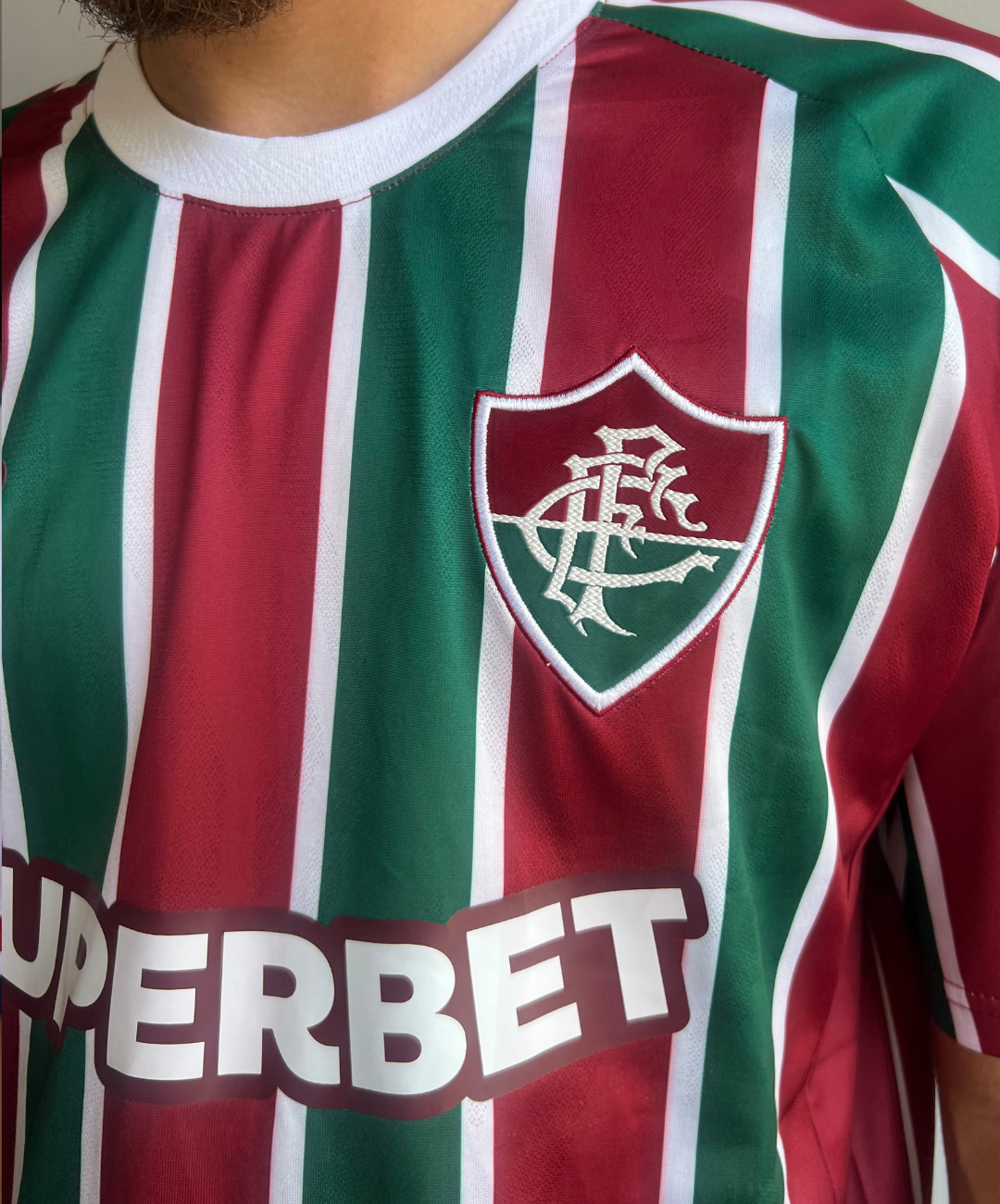 CAMISA MASCULINA FLUMINENSE I TITULAR 2025/26 PRONTA ENTREGA