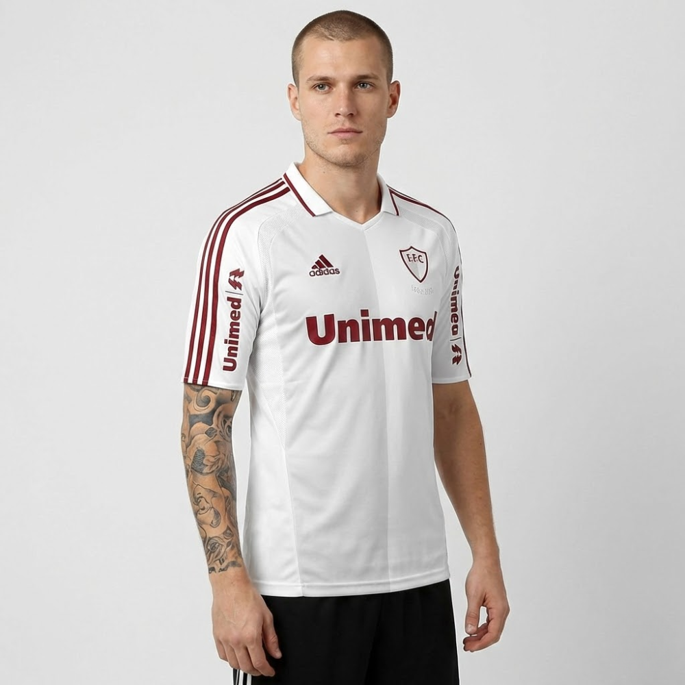 CAMISA RETRÔ FLUMINENSE ANIVERSÁRIO 120 ANOS