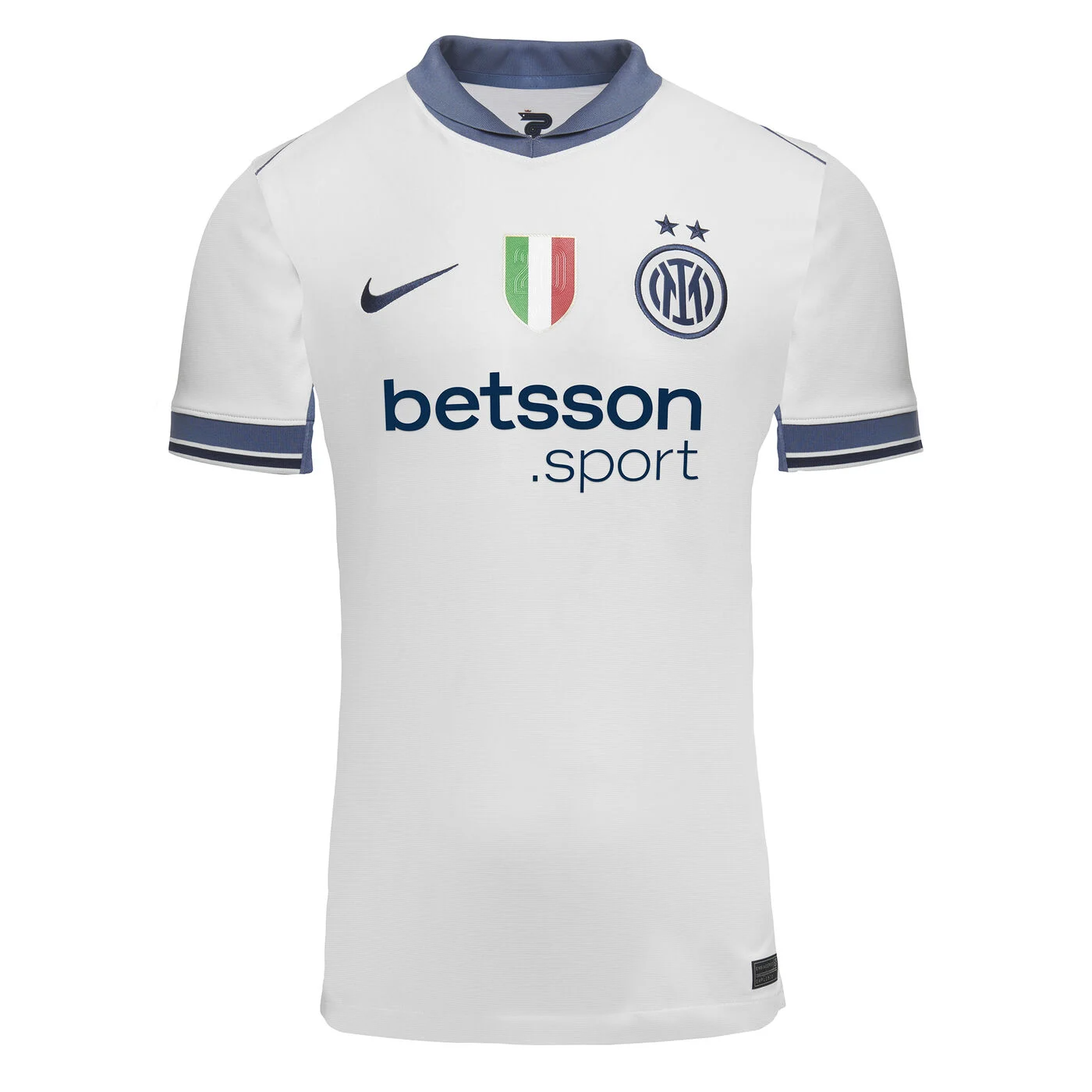 CAMISA INTER DE MILÃO II AWAY 2024/25 TORCEDOR BRANCA