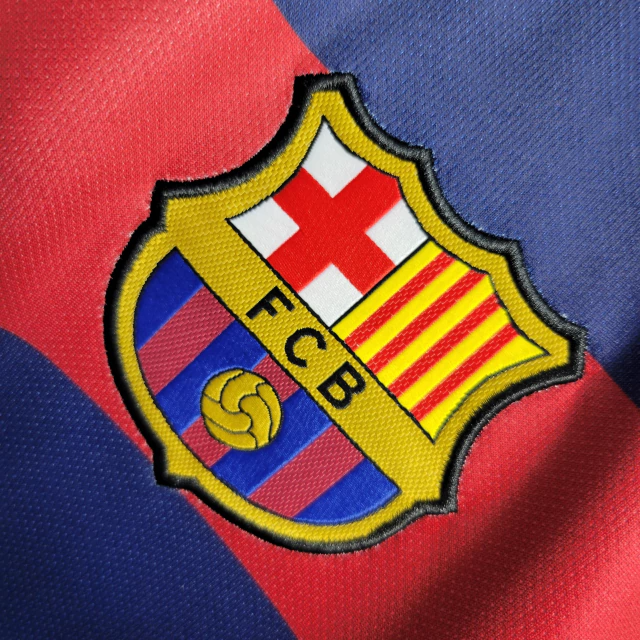 CAMISA RETRÔ BARCELONA 2015/16 GRENÁ MASCULINA
