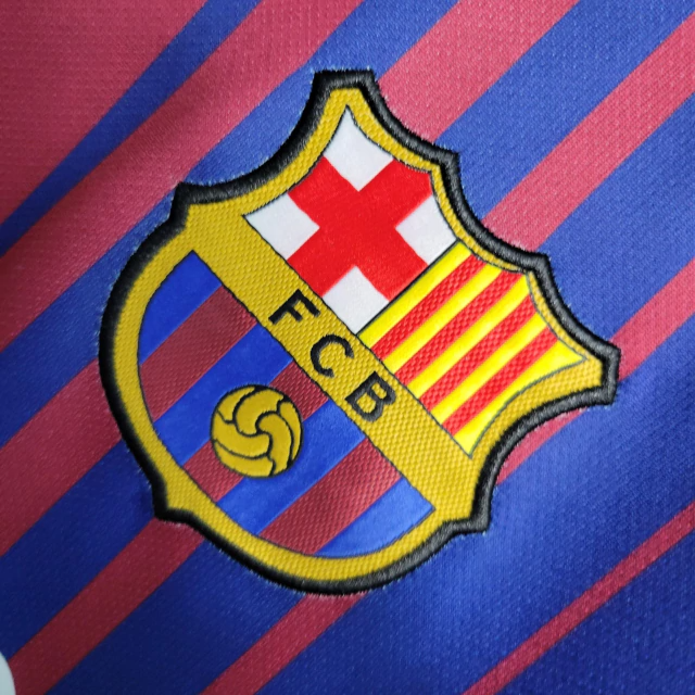CAMISA RETRÔ BARCELONA 2017/18 GRENÁ MASCULINA