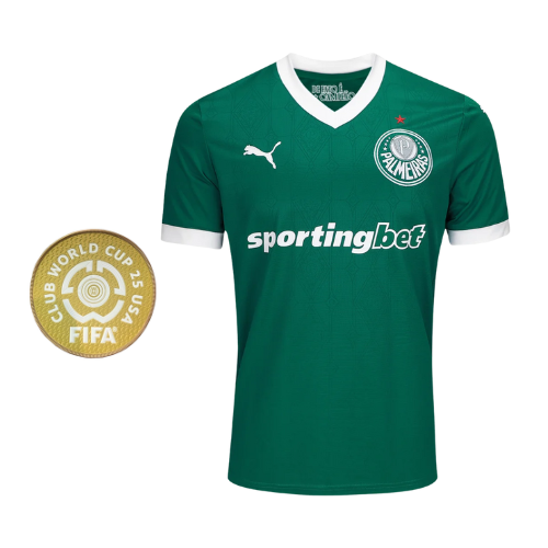 CAMISA VERDÃO TITULAR I 2025/26 TORCEDOR MASCULINA VERDE