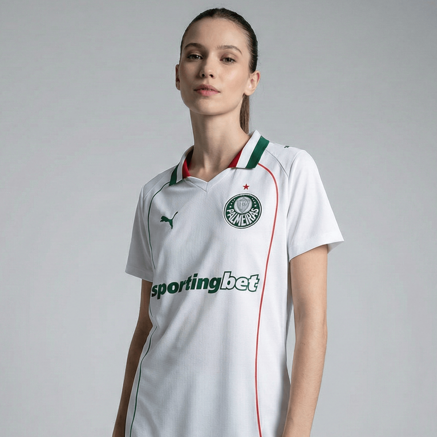 CAMISA FEMININA VERDÃO RESERVA 2026/27