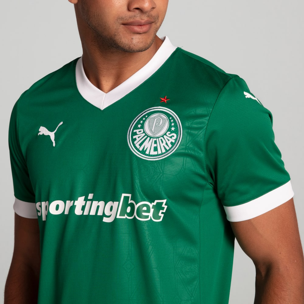CAMISA VERDÃO TITULAR I 2025/26 TORCEDOR MASCULINA VERDE