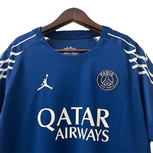 CAMISA PSG IV QUARTA 2024/25 TORCEDOR AZUL MANGA LONGA