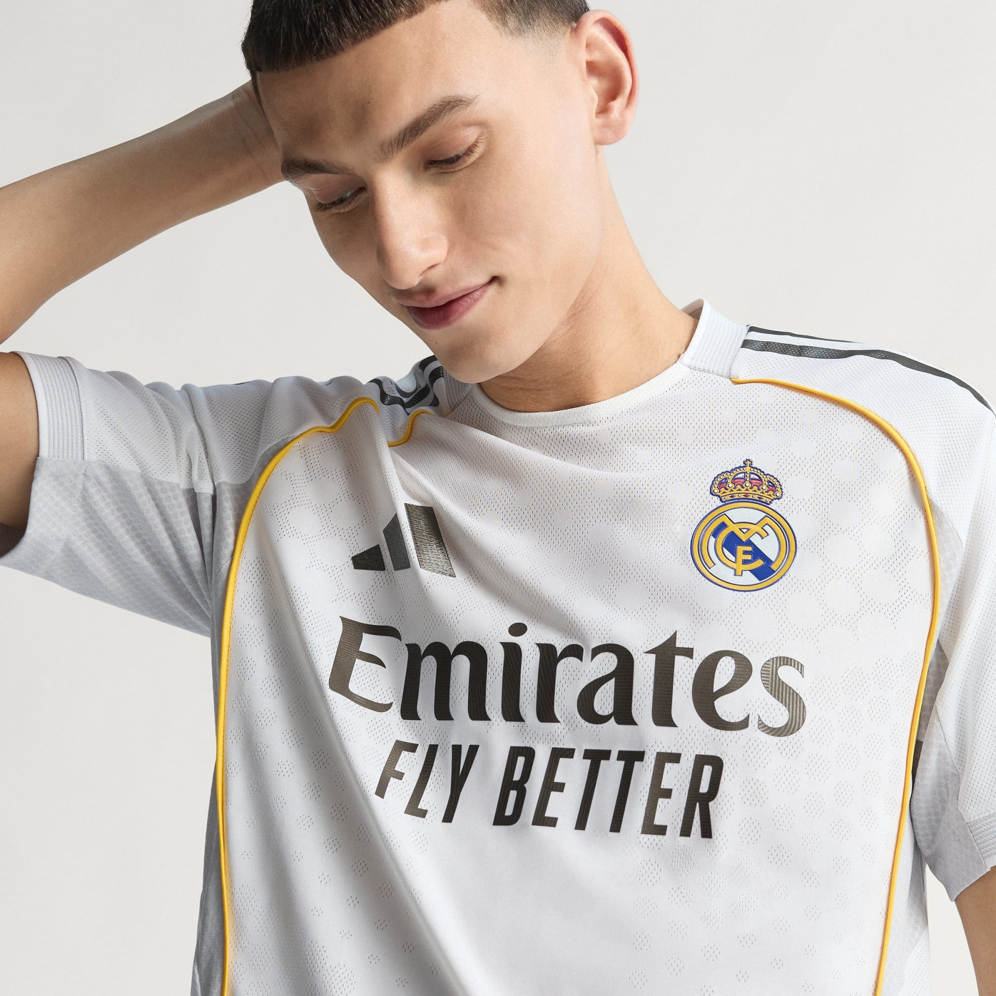 CAMISA REAL MADRID I TITULAR 2025/26 AUTHENTIC VERSÃO JOGADOR