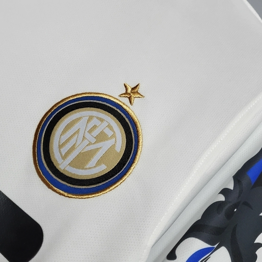 Camisa Retrô Inter de Milão 2010/11 Reserva branca