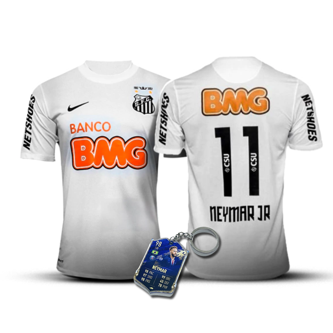 comprar camisa do neymar 11 2012 branca nike libertadores oficial