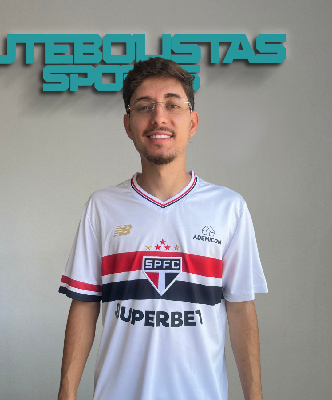 CAMISA SÃO PAULO TITULAR I 2025/26 TORCEDOR BRANCA