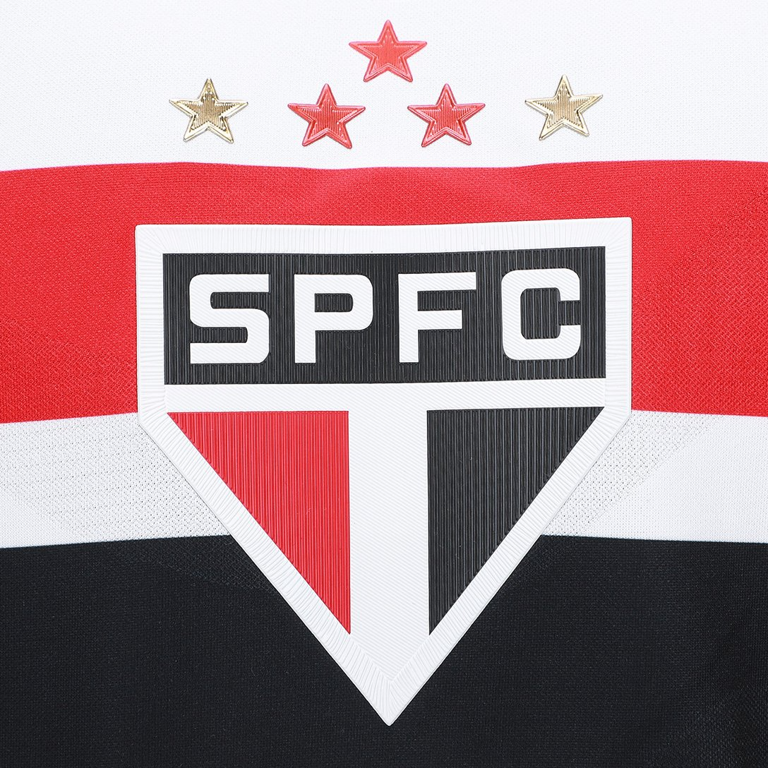 CAMISA SÃO PAULO I TITULAR 2025/26 VERSÃO JOGADOR BRANCA