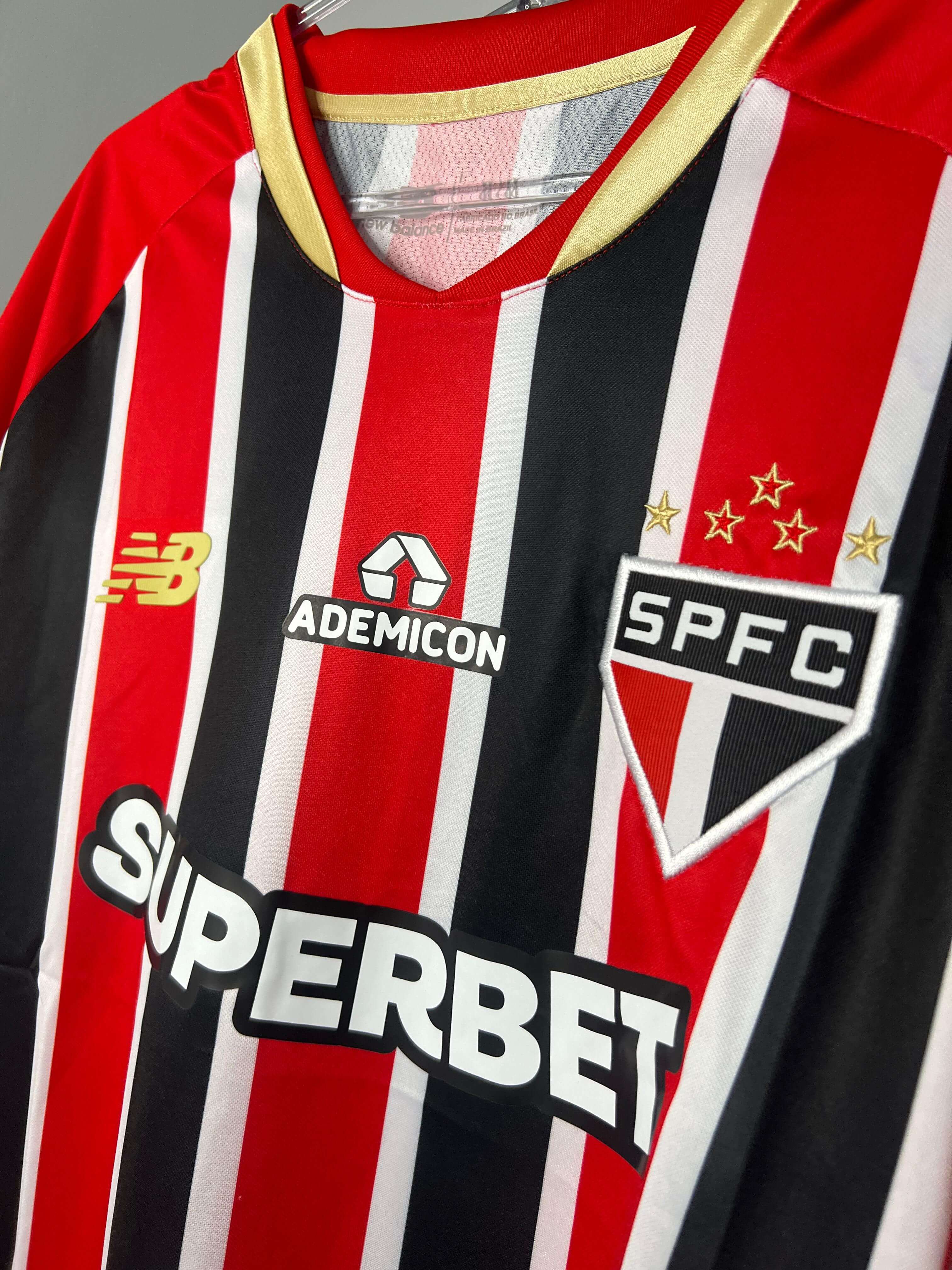 CAMISA SÃO PAULO RESERVA II 2025/26 TORCEDOR TRICOLOR PRONTA ENTREGA