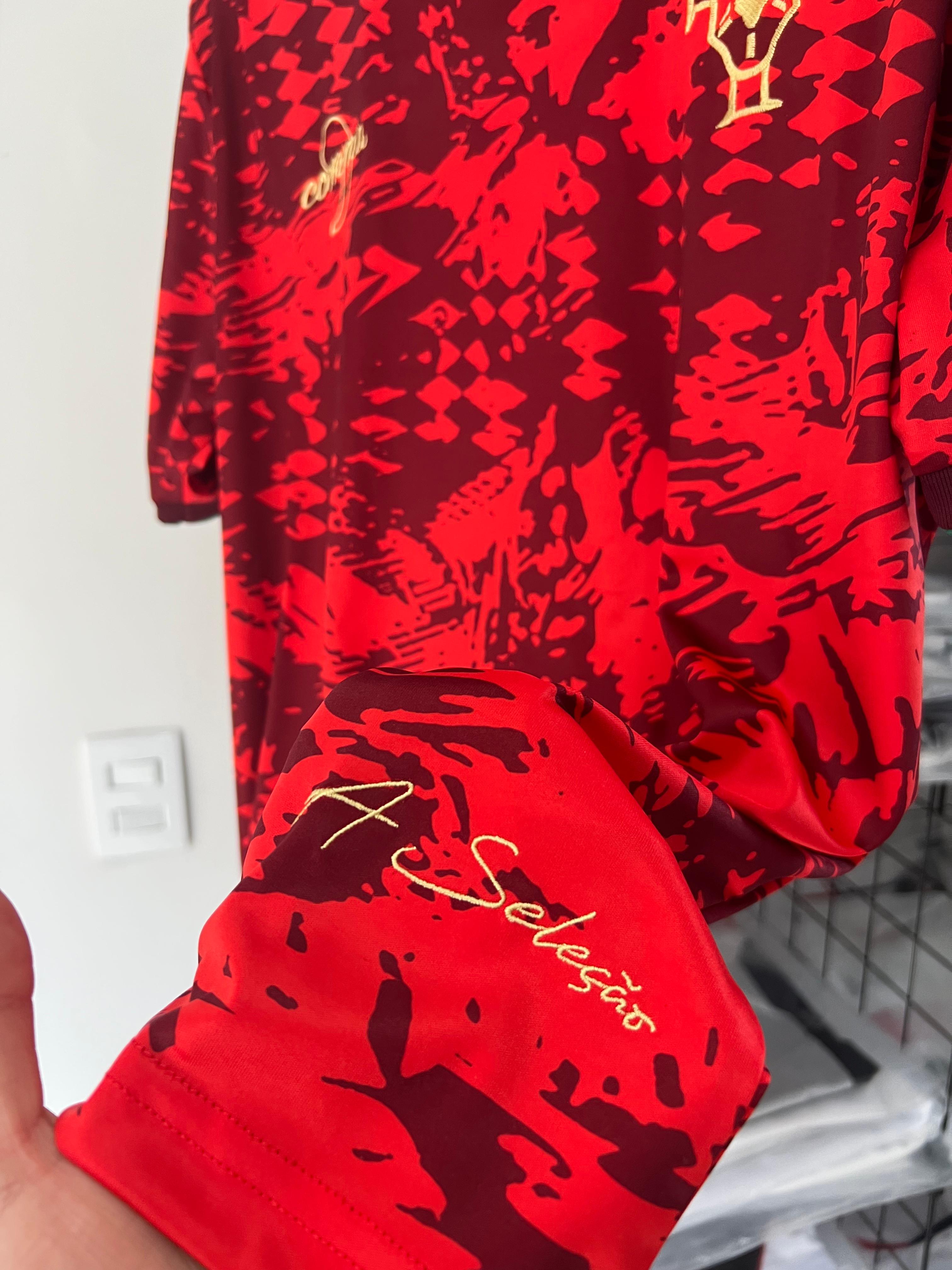 CAMISA THE SIU PORTUGAL VERMELHA PRONTA ENTREGA