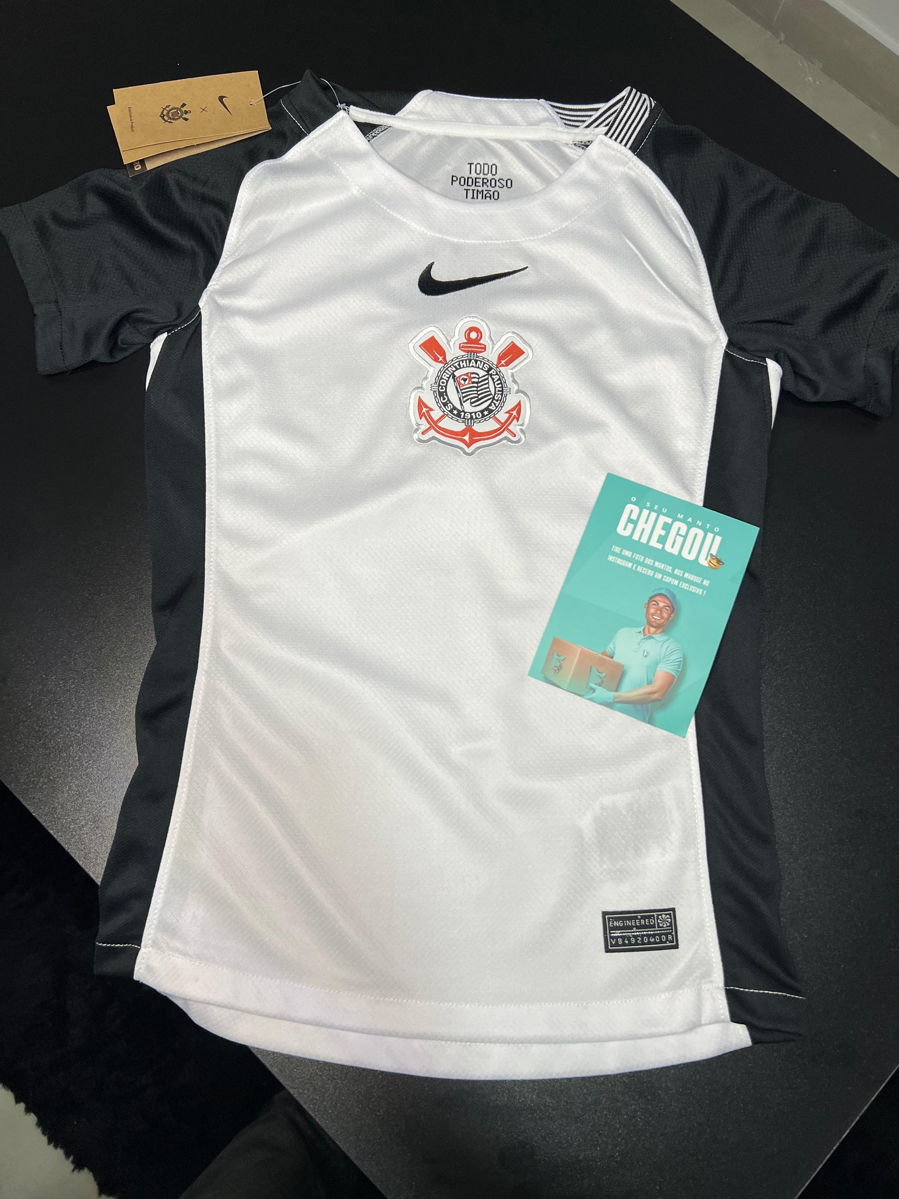 CAMISA FEMININA TIMAO I TITULAR 2025/26 PRONTA ENTREGA