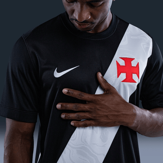 CAMISA VASCO TTULAR I 2025/26 MASCULINA TORCEDOR PRONTA ENTREGA