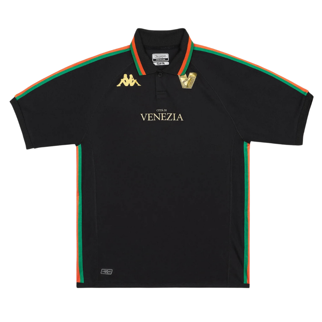 Camisa Venezia I 2022/23 Masculina Kappa - Preta