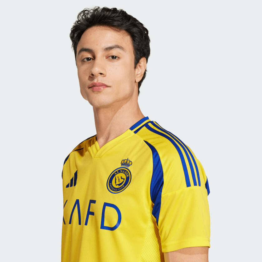 CAMISA AL NASSR I HOME 2024/25 TORCEDOR AMARELA
