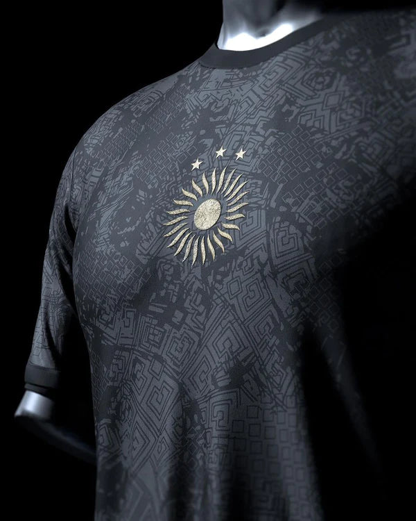 camisa_la_pulga_messi_lançamento_torcedor_PRETA_2024-25_argentina