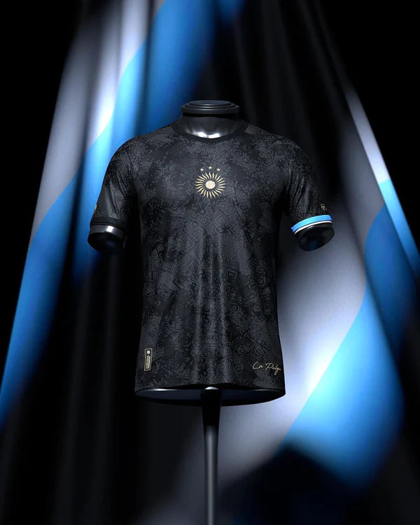 camisa_la_pulga_messi_lançamento_torcedor_PRETA_2024-25_argentina