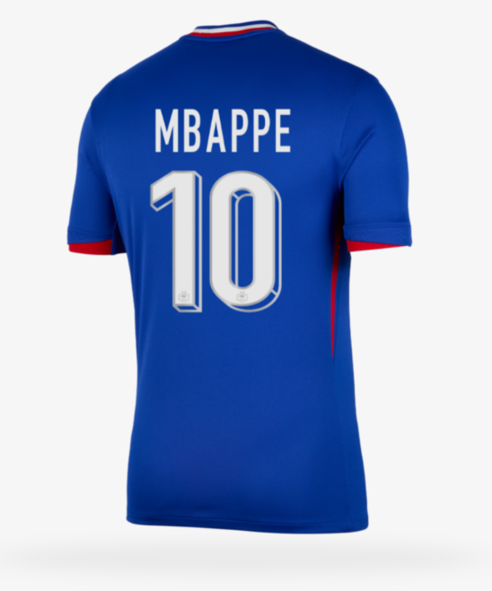 CAMISA FRANÇA MBAPPE #10 HOME I 2024/25 TORCEDOR EUROCOPA