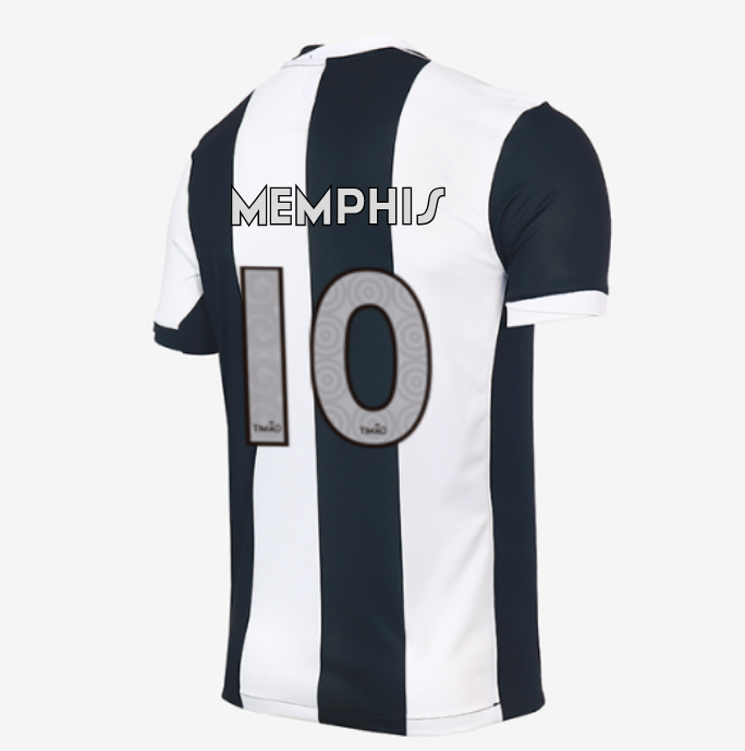 CAMISA MEMPHIS #10 Timao III THIRD 2024/25 TORCEDOR PRETA/BRANCO