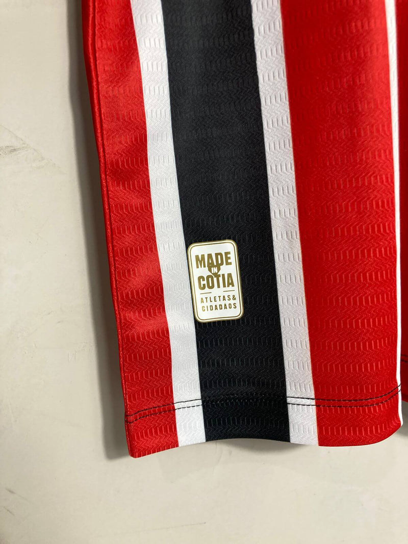 camisa_new_balance_são_paulo_ii_masculina_brasileirão_lançamento_torcedor_vermelha_branca_2024-25_away_tricolor