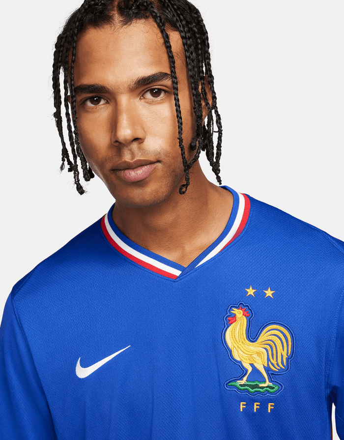 camisa_nike_frança_i_masculina_eurocopa_lançamento_torcedor_azul_2024-25_home_mbappe