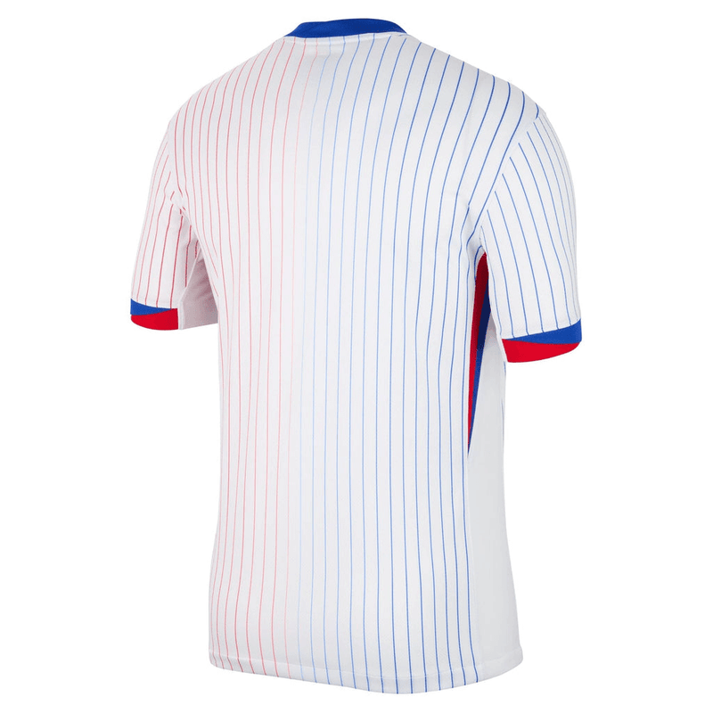 camisa_nike_frança_ii_masculina_eurocopa_lançamento_jogador_branca_2024-25_away_mbappe