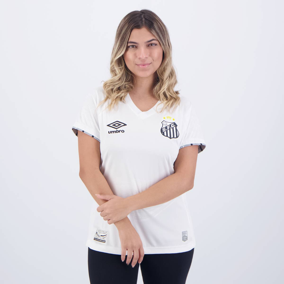 CAMISA FEMININA PEIXE HOME 2024/25 BRANCA