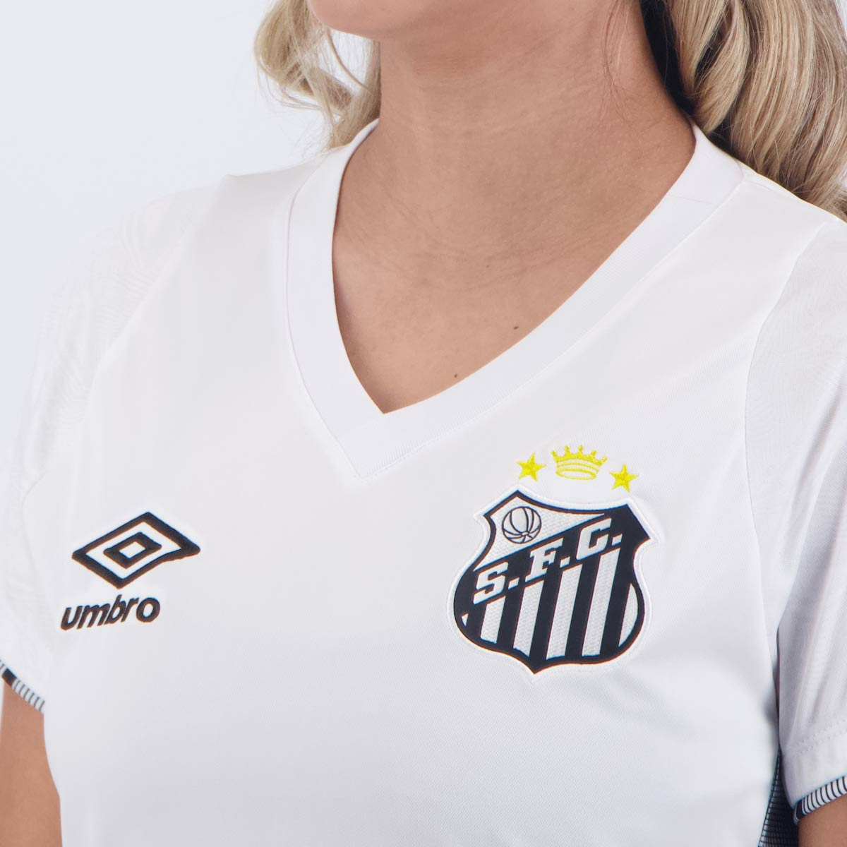 CAMISA FEMININA PEIXE HOME 2024/25 BRANCA