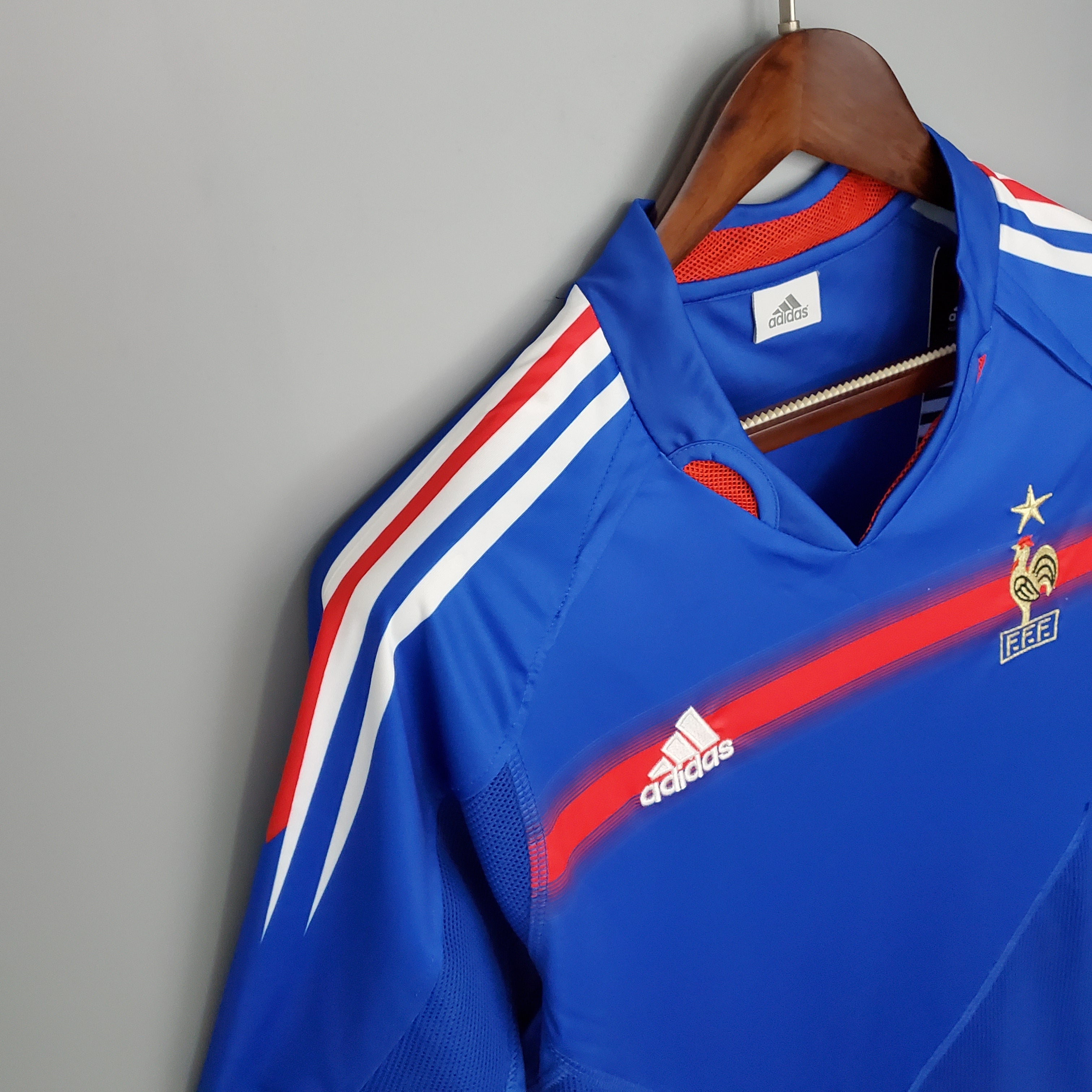 CAMISA RETRÔ FRANÇA HOME 2004