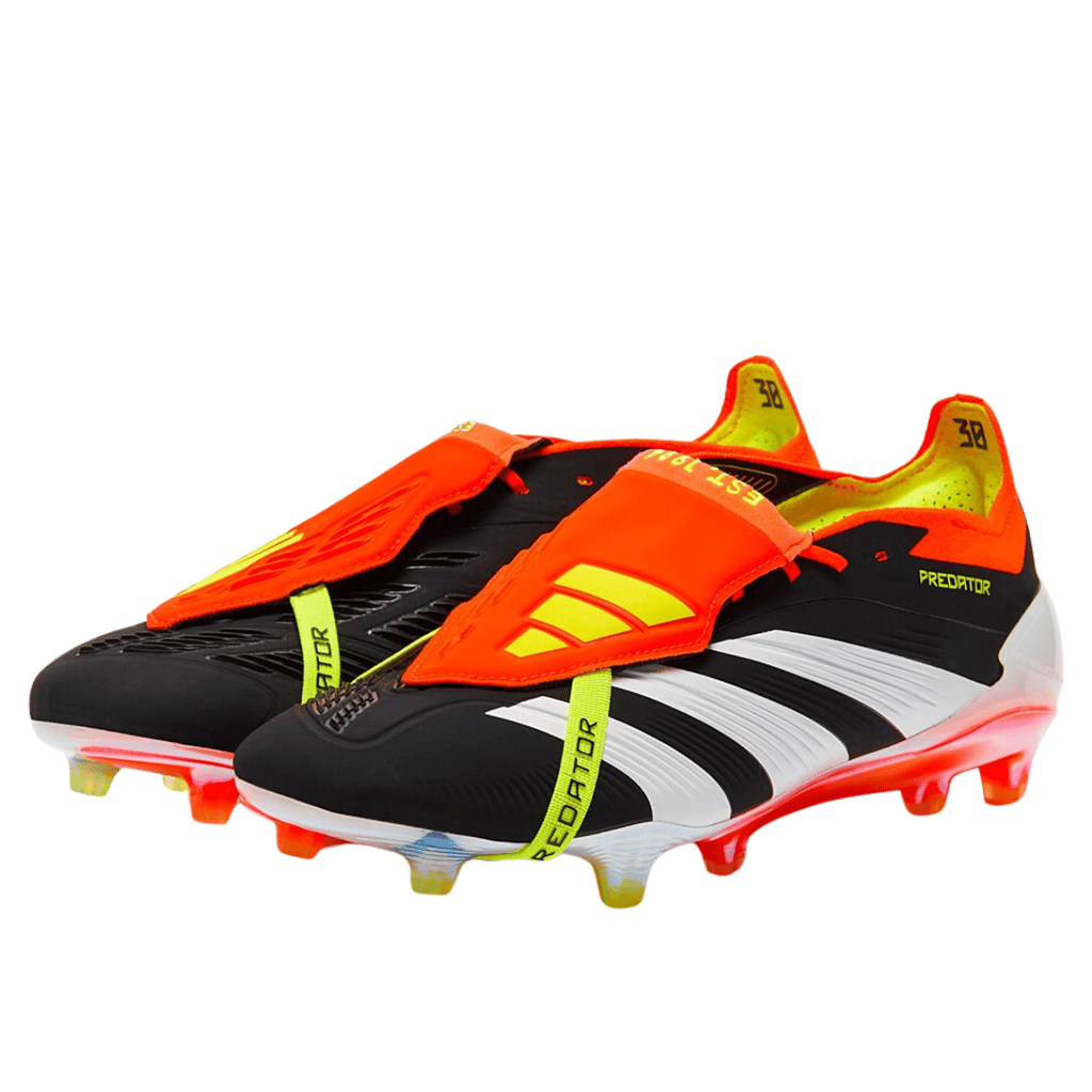 Chuteira de campo Adidas Predator 24 Foldover Tongue FG Solar Energy