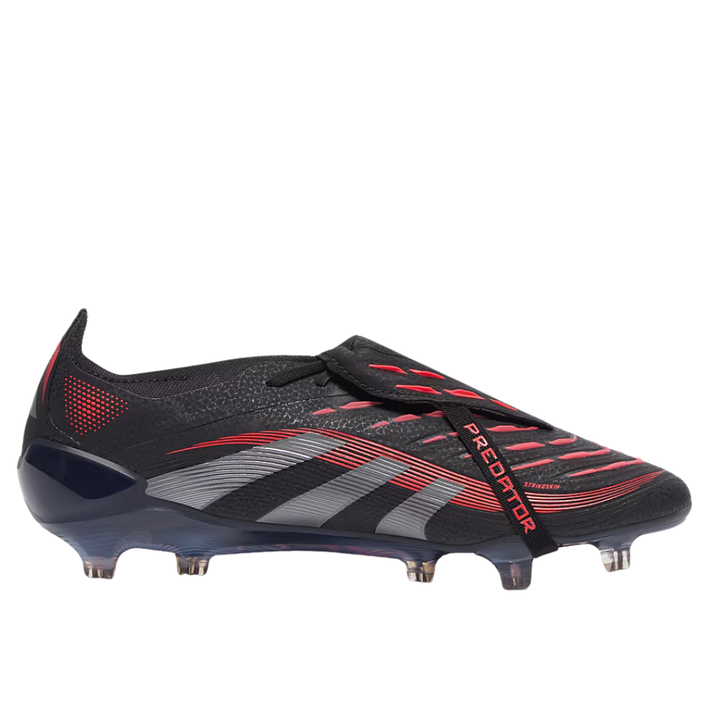 Chuteira de campo Adidas Predator 25 Foldover Tongue FG Stealth Victory