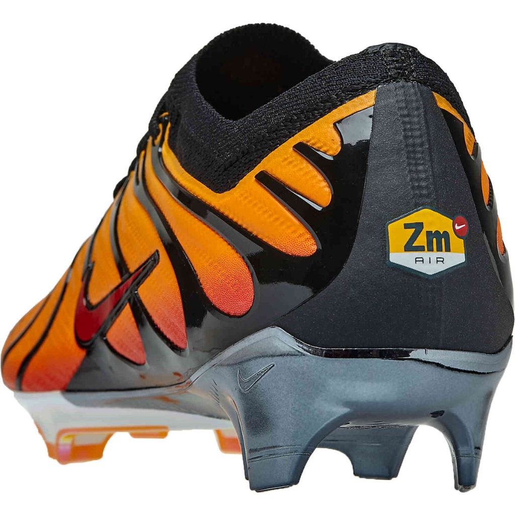 Chuteira de Campo Nike Zoom Mercurial Vapor 15 Elite FG Air Max Plus TN Black Pimento