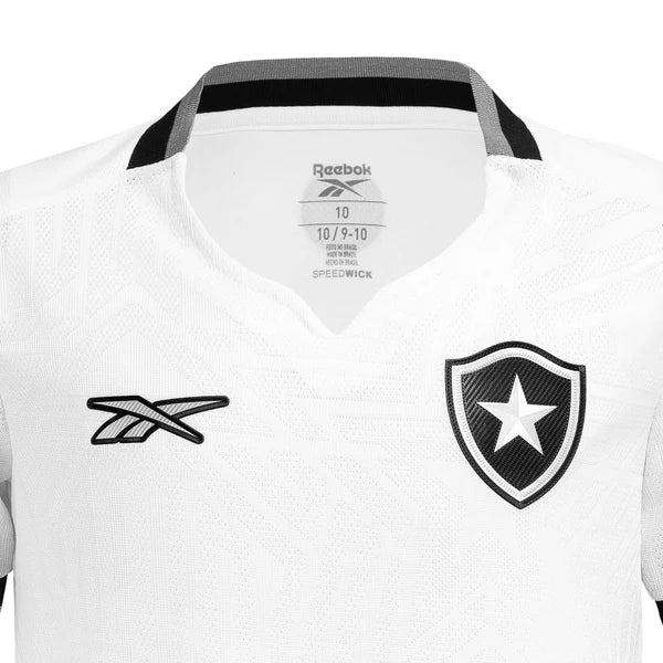 CONJUNTO INFANTIL BOTAFOGO III TERCEIRA 2024/25 BRANCO PRONTA ENTREGA
